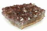 Thunder Bay Amethyst Cluster with Hematite - Canada #281244-1